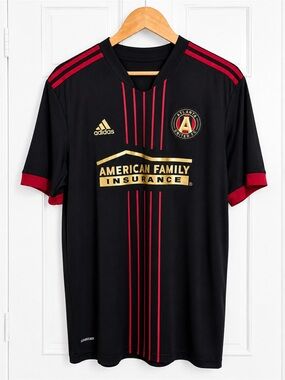 Atlanta United FC Black & Red Soccer Jersey
